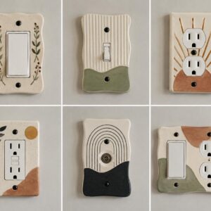 Wall Plate Clay Template Generator