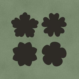 Floral Plate Stencil Pack SVG Set