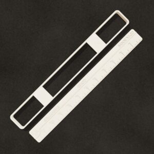 Shrinkage Ruler Cutter