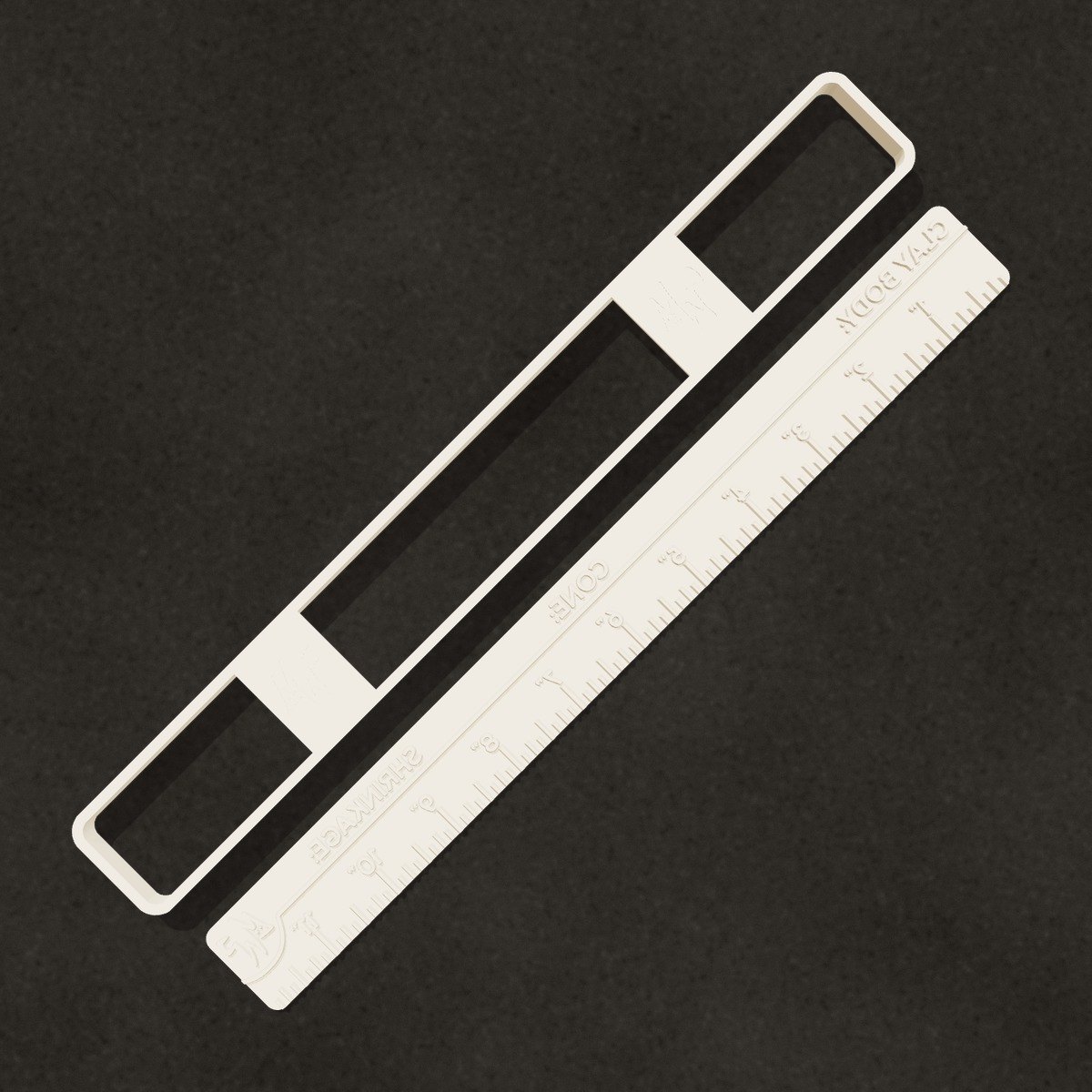 Shrinkage Ruler Cutter